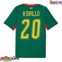 Camiseta Senegal Habib Diallo #20 Visitante Equipación Mundial 2026 manga corta